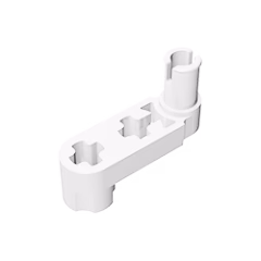 GOBRICKS GDS-966 Modified Crank / Pin 1 x 3 - Axle Holes - YWOBB