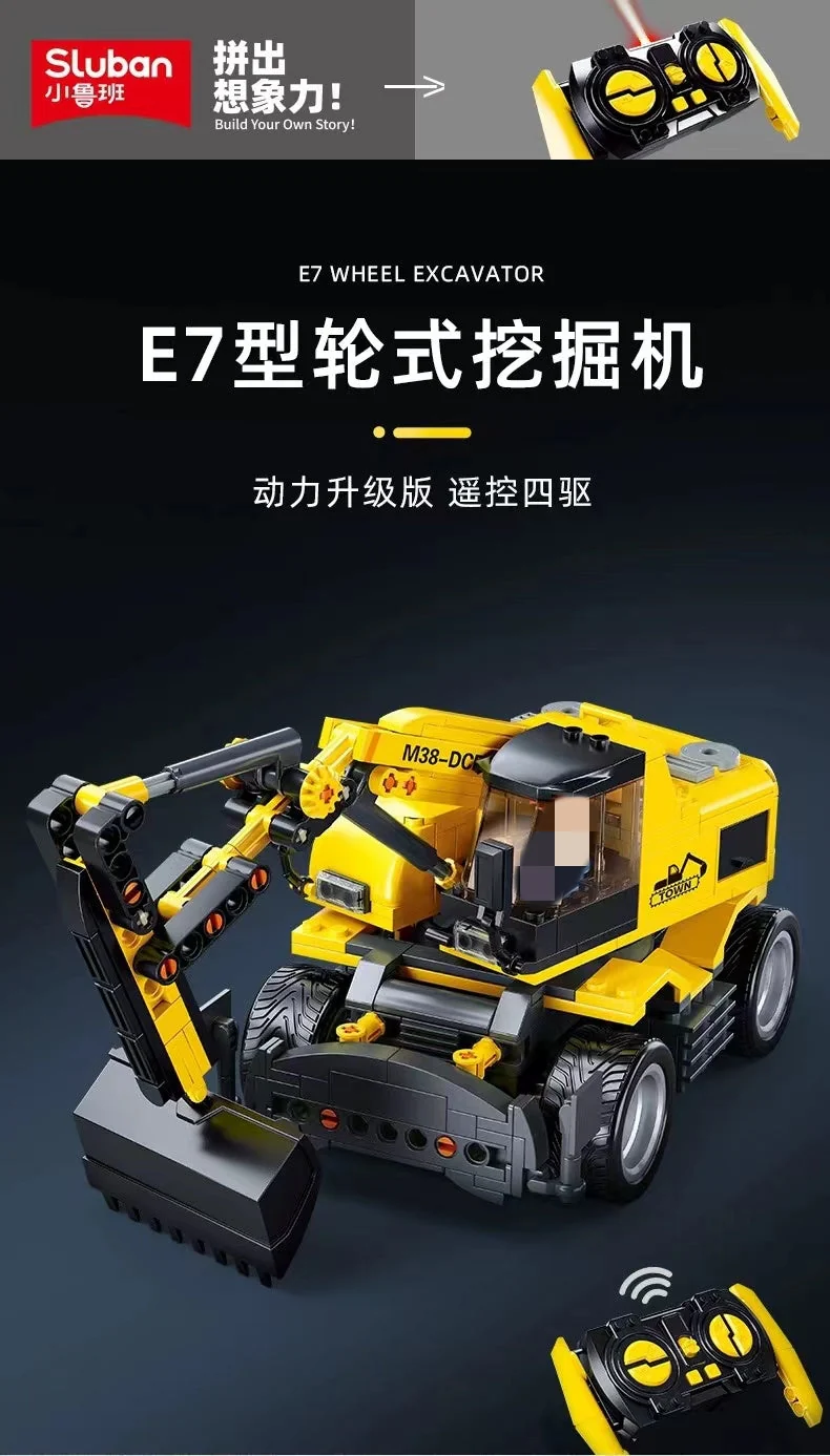 SLUBAN M38-B1155 E7 Wheel Excavator - YWOBB