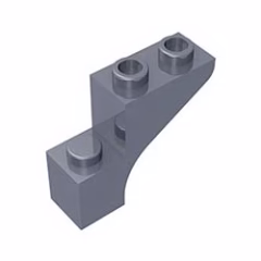 GOBRICKS GDS-858  Arch 1 x 3 x 2 - YWOBB