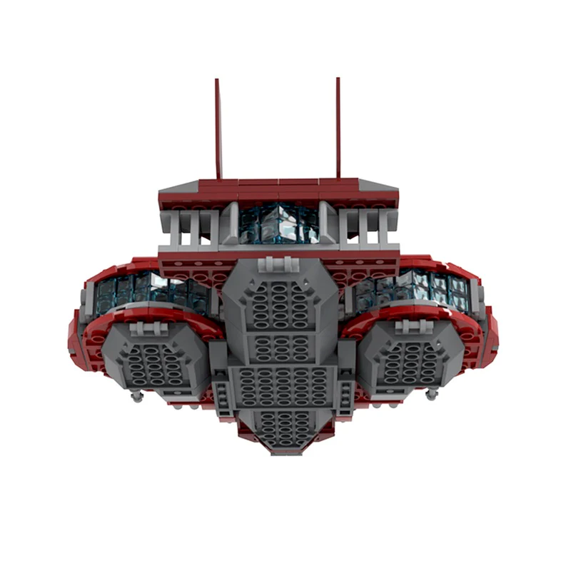 GOBRICKS MOC 146932 Pata'Herz-class exploration craft - YWOBB