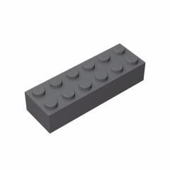 GOBRICKS GDS-543 Brick 2 x 6 - YWOBB