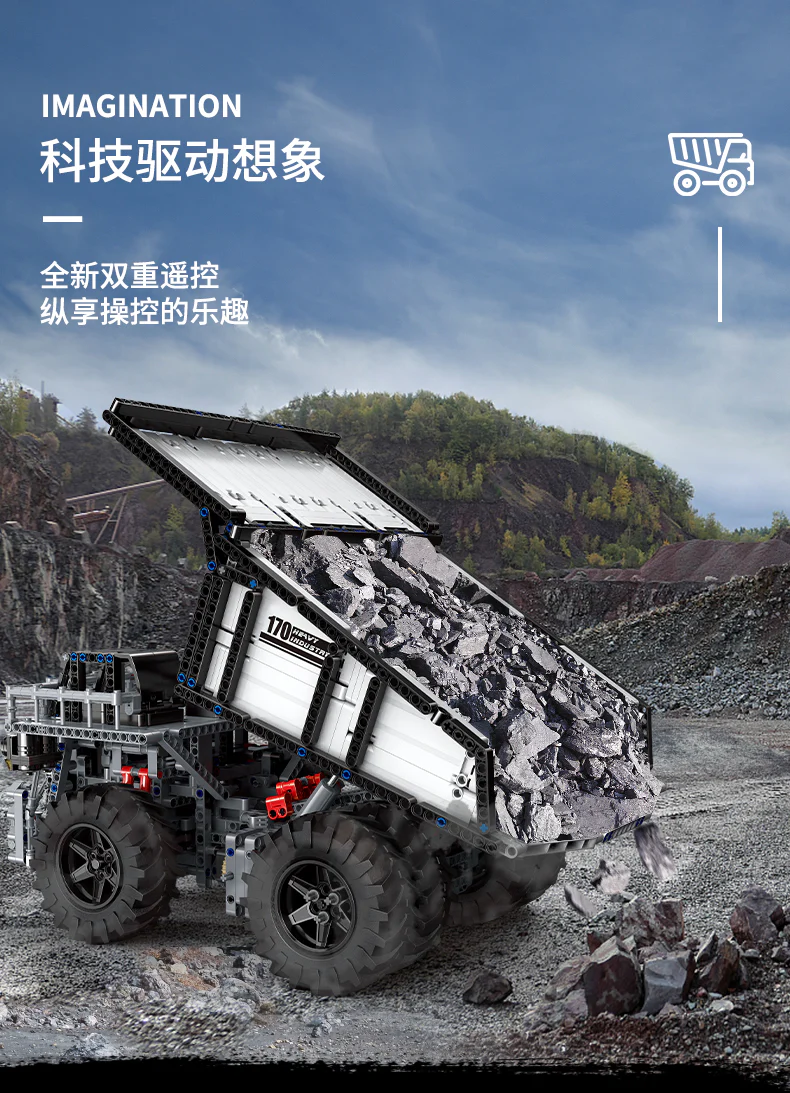 Mould King 13170 Mining Truck - YWOBB