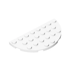 GOBRICKS GDS-706  Round Half 4 x 8 - YWOBB