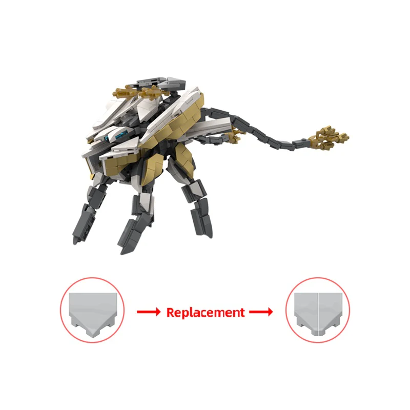 GOBRICKS MOC 185666 Horizon   Specter - YWOBB