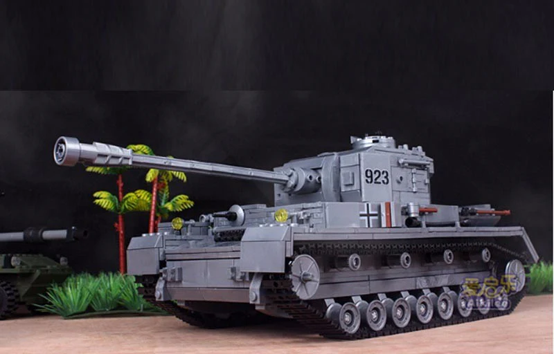 KAZI KY 82010 The Germany Armored Tanks Panzer IV F2 Type - YWOBB