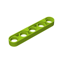 GOBRICKS GDS-693  Liftarm Thin 1 x 5 - YWOBB