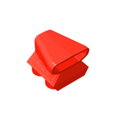 GOBRICKS GDS-1355 Air Scoop Engine Top 2 x 2 - YWOBB