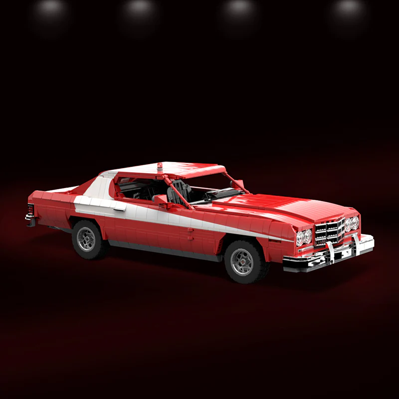 GOBRICKS MOC 99377 ord Gran Torino 1975 Starsky & Hutch V2.1 - YWOBB