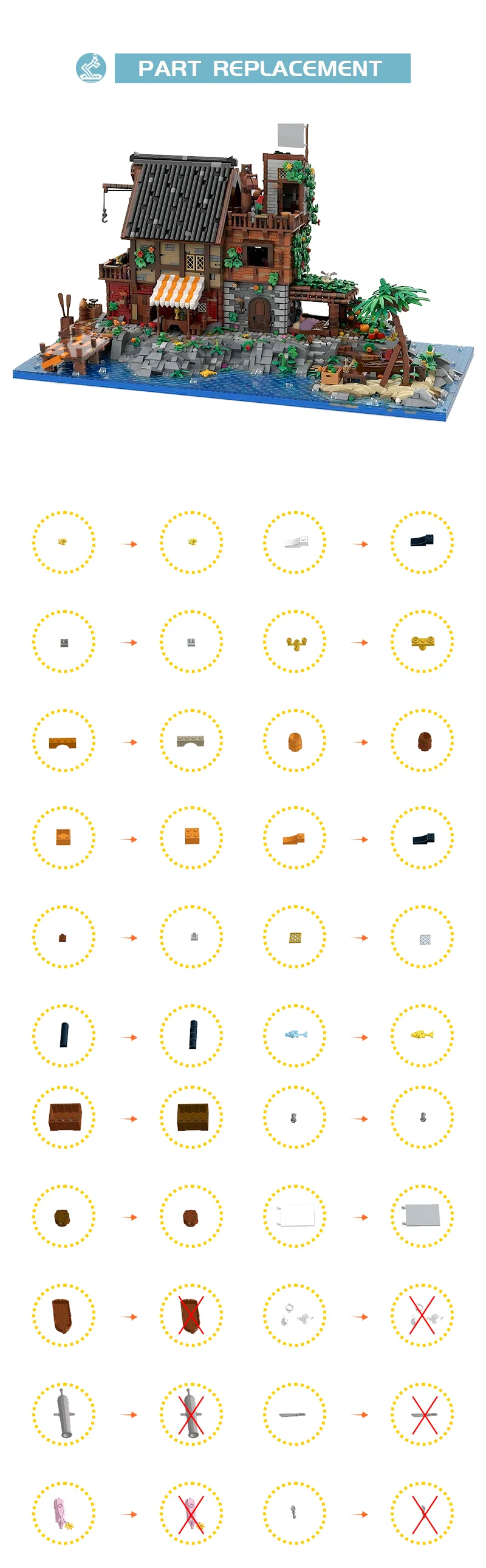 MOC 126702 Pirate Van Dyke's Island - YWOBB