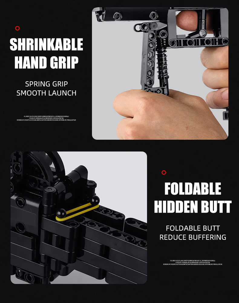 Mould King 14006 Mini Uzi - YWOBB