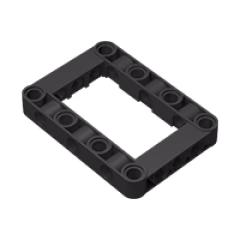 GOBRICKS GDS-972 Modified Frame Thick 5 x 7 Open Center - YWOBB