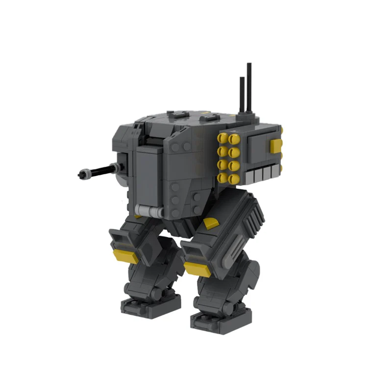 GOBRICKS MOC 175210 Helldivers 2 EX-45 Patriot Exosuit - YWOBB