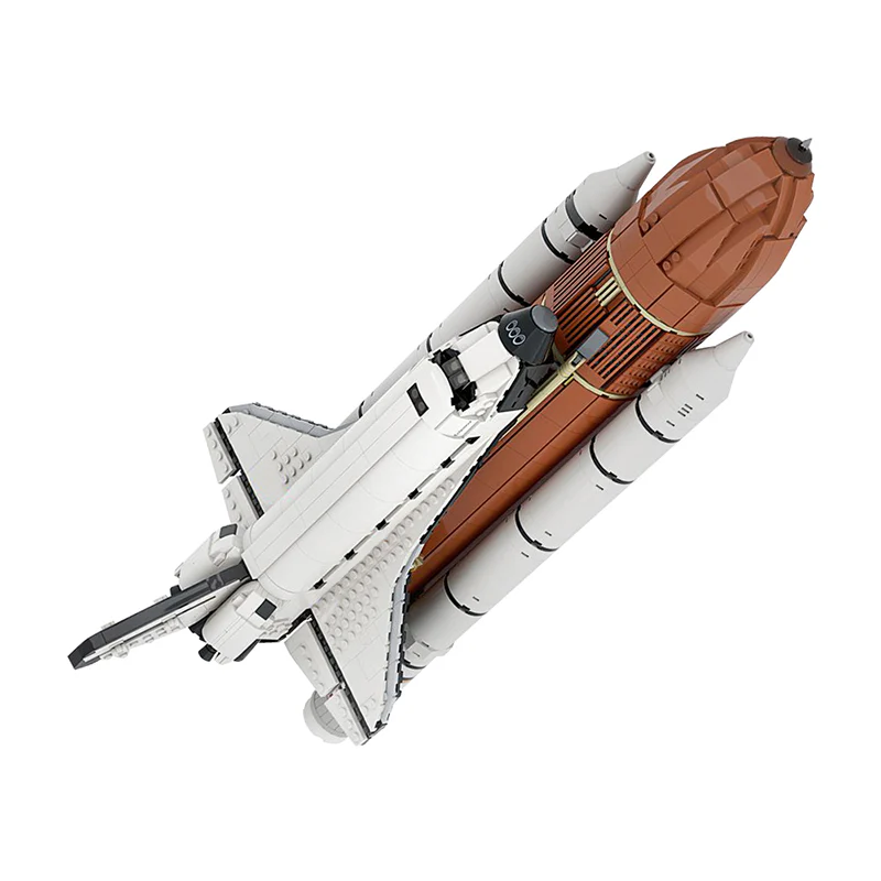 GOBRICKS MOC 46228 Space Shuttle (1:110 Scale) - YWOBB