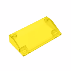 GOBRICKS GDS-1176 Slope 33 3 x 6 without Inner Walls - YWOBB