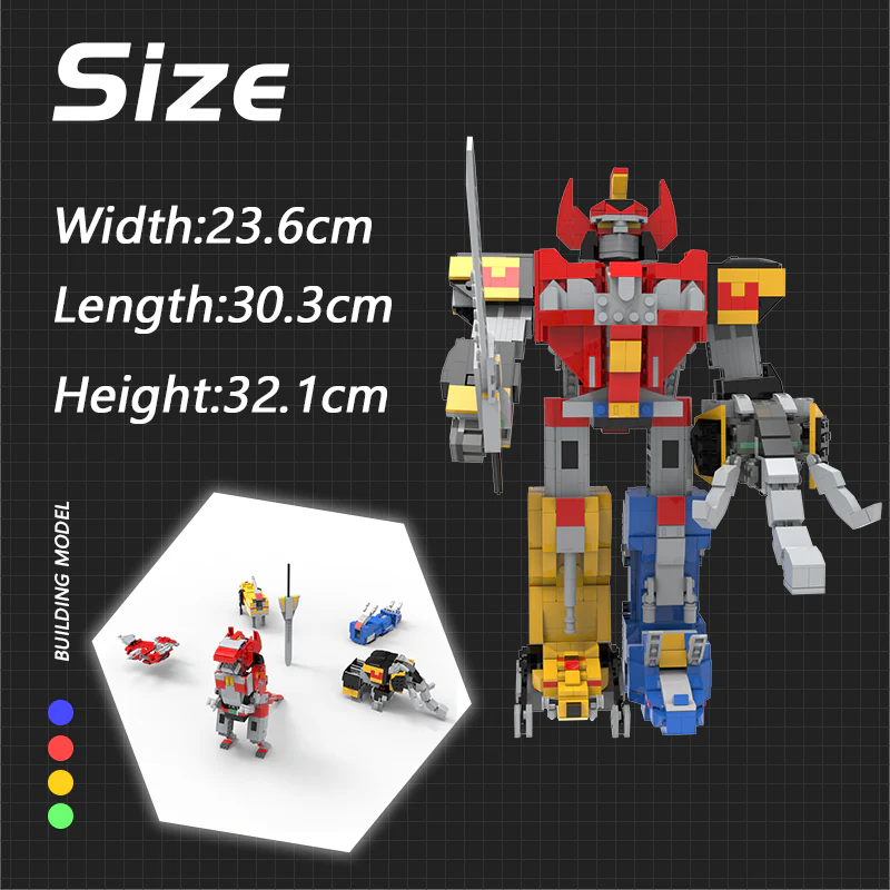 MOC C7833 Mighty Morphin Power Rangers - YWOBB