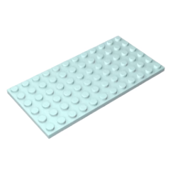 GOBRICKS GDS-526 Plate 6 x 12 - YWOBB