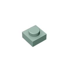 GOBRICKS GDS-501 Plate 1 x 1 - YWOBB