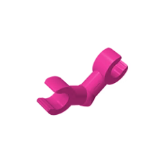 GOBRICKS GDS-1215 Arm Skeleton, Bent with Clips - YWOBB