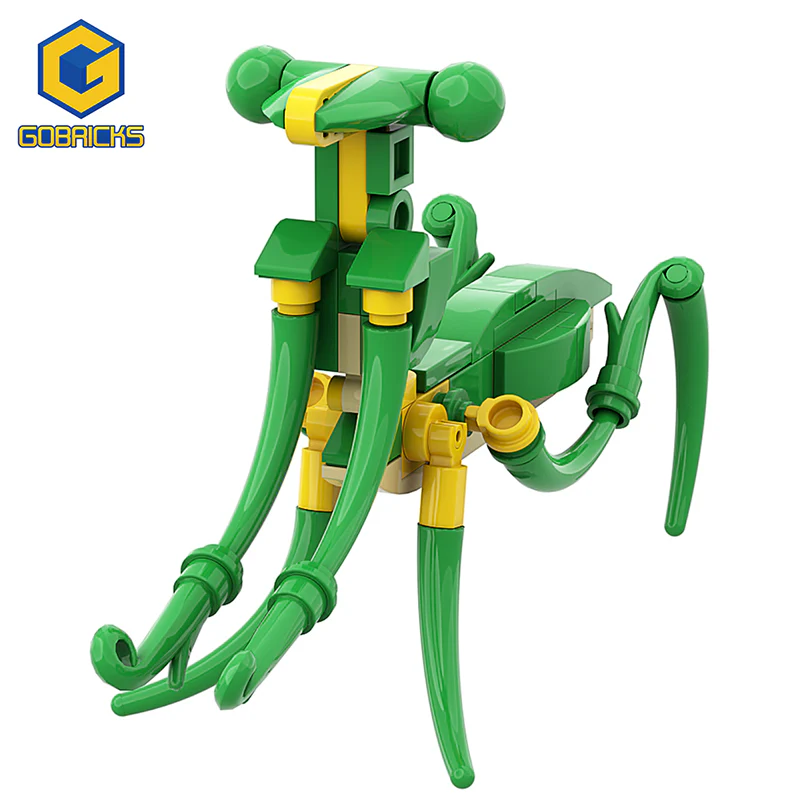 GOBRICKS MOC A0185 Praying mantis - YWOBB