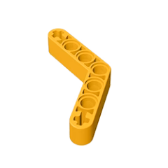 GOBRICKS GDS-673 Modified Bent Thick 1 x 7 - YWOBB