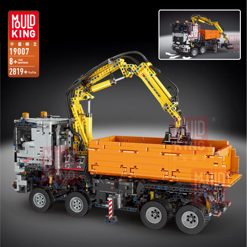 Mould King 19007 RC Pneumatic Truck - YWOBB