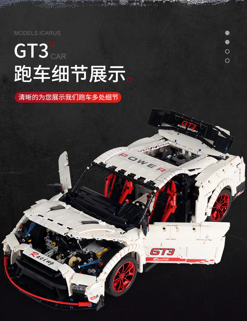 Mould King 13172 The Nismo Nissan GTR GT3 - YWOBB