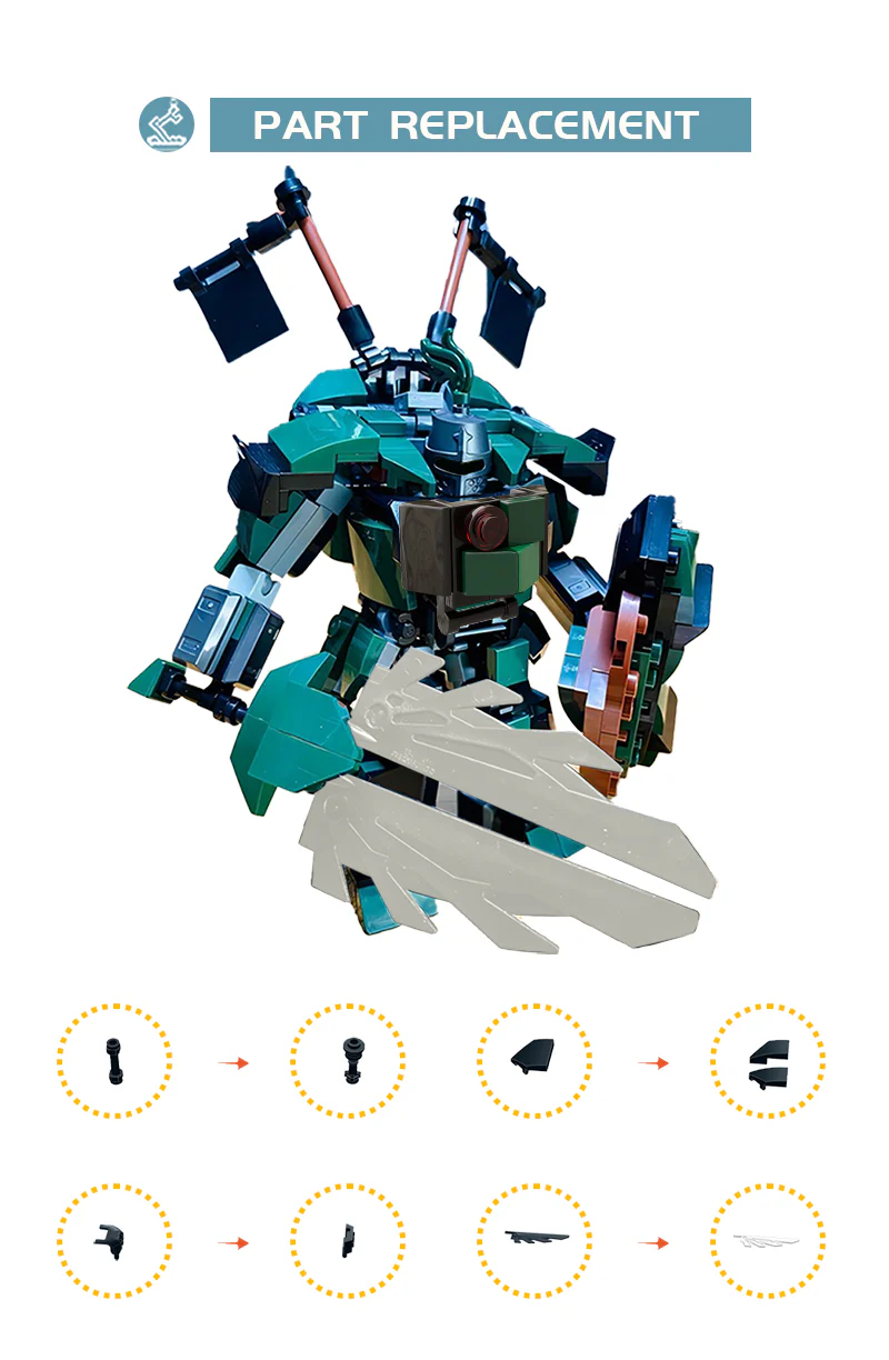 MOC 124685 Wing Knight Mech Suite - YWOBB