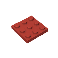 GOBRICKS GDS-518 Plate 3 x 3 - YWOBB
