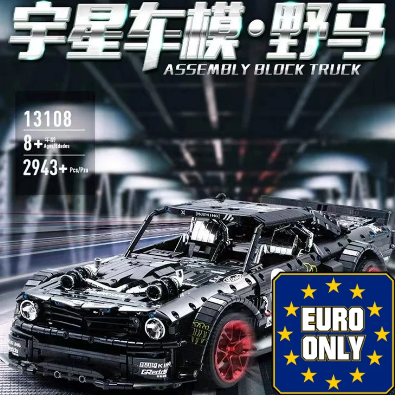 Mould King 13108 Ford Mustang Hoonicorn V2 OVP EU Warehouse Version - YWOBB
