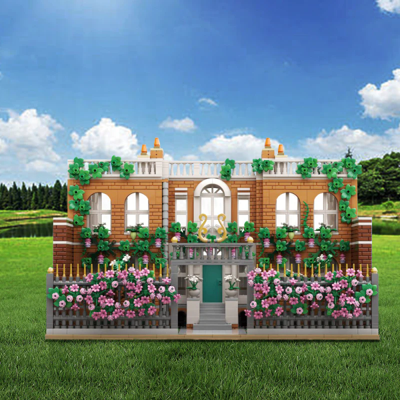 GOBRICKS MOC 111690 The Bridgerton House - YWOBB