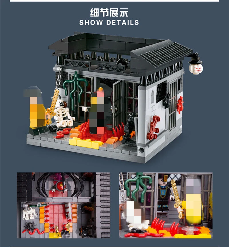 DECOOL KZ701 - 704 Zombie Master - YWOBB