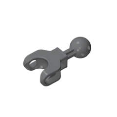 GOBRICKS GDS-1208 Hero Factory Arm / Leg with Ball Joint on Axle and Ball Socket, Short - YWOBB