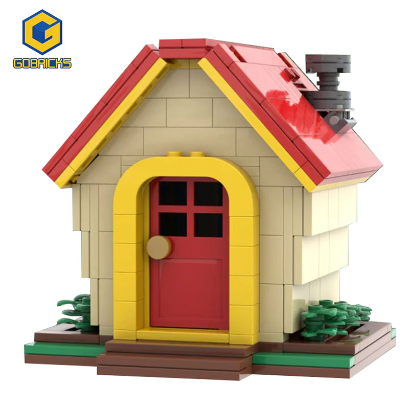 GOBRICKS MOC 110670 Animal Crossing House 1 - YWOBB