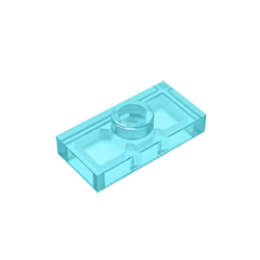 GOBRICKS GDS-803  Modified 1 x 2 with 1 Stud with Groove and Bottom Stud Holder - YWOBB