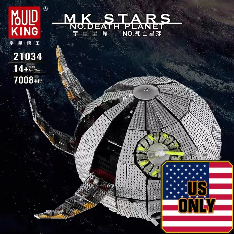 Mould King 21034 Death Star OVP US Warehouse Version - YWOBB