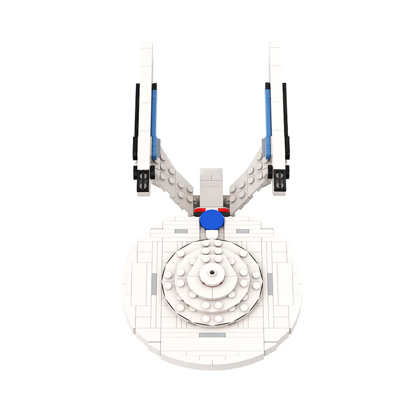 GOBRICKS MOC 105147 Star Trek Enterprise 1701-A - YWOBB