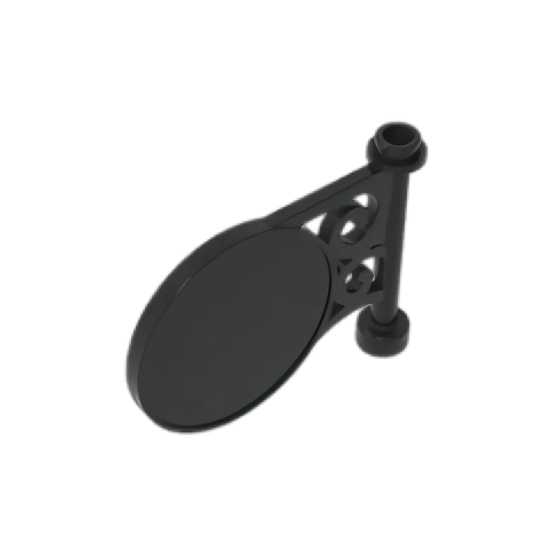 GOBRICKS GDS-M199 Road Sign Round on Pole with Flat Top Attachment - YWOBB