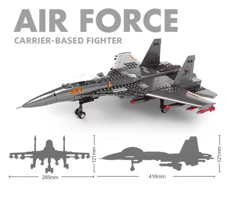 WANGE 4001 The Shenyang J15 Flying Shark Carrier-based Fighter - YWOBB