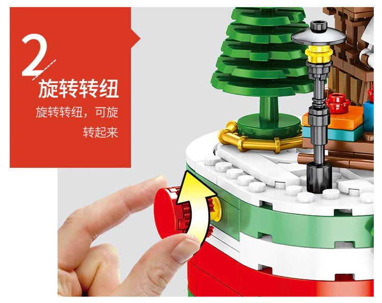 SEMBO 601090-601092 Merry Christmas gift Santa Claus - YWOBB