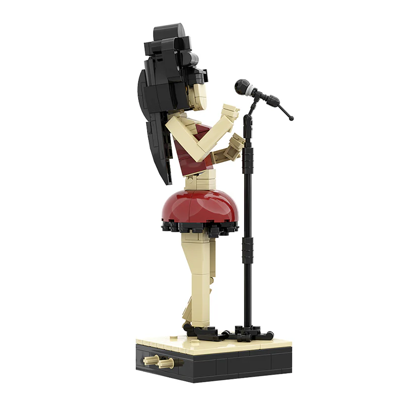 GOBRICKS MOC 125488 Amy Winehouse - YWOBB