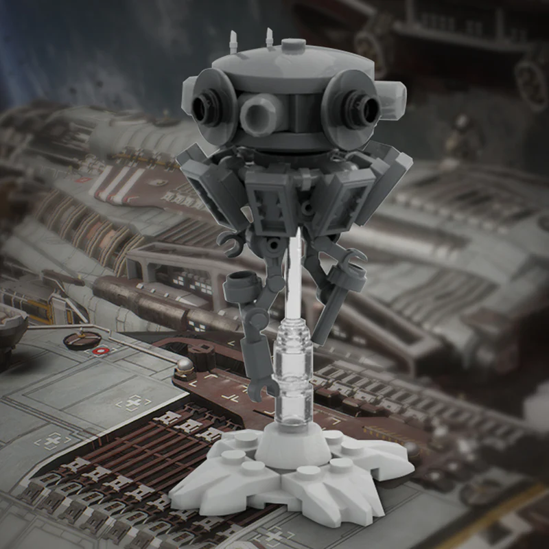 GOBRICKS MOC 37282 Imperial Probe Droid - YWOBB
