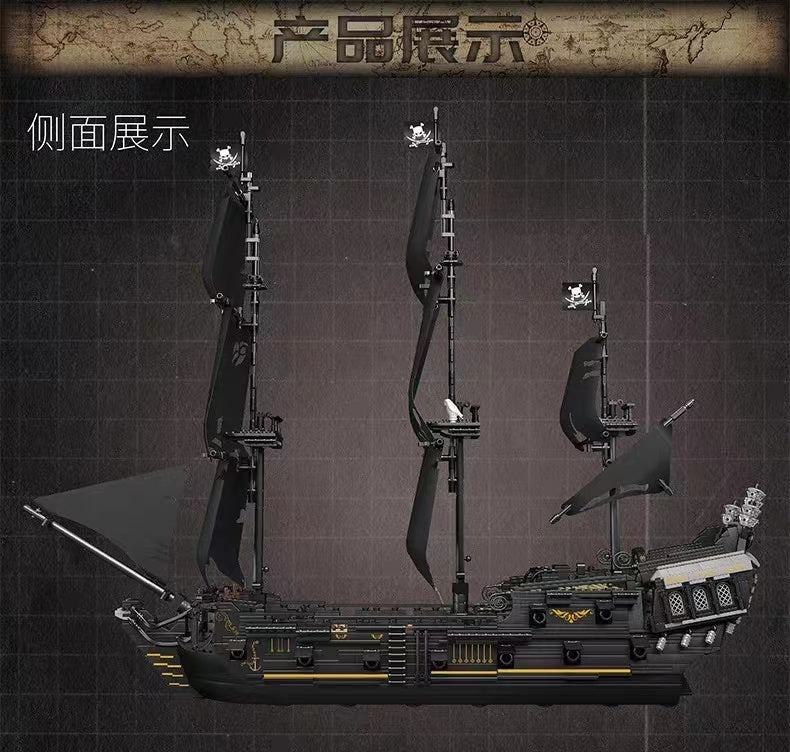 Mould King 13111 Black Pearl OVP EU Warehouse Version - YWOBB