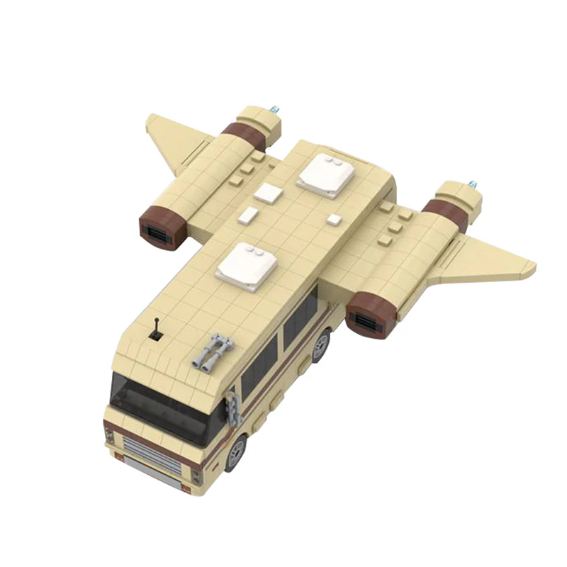 GOBRICKS MOC 35052 Spaceballs Eagle 5 - YWOBB