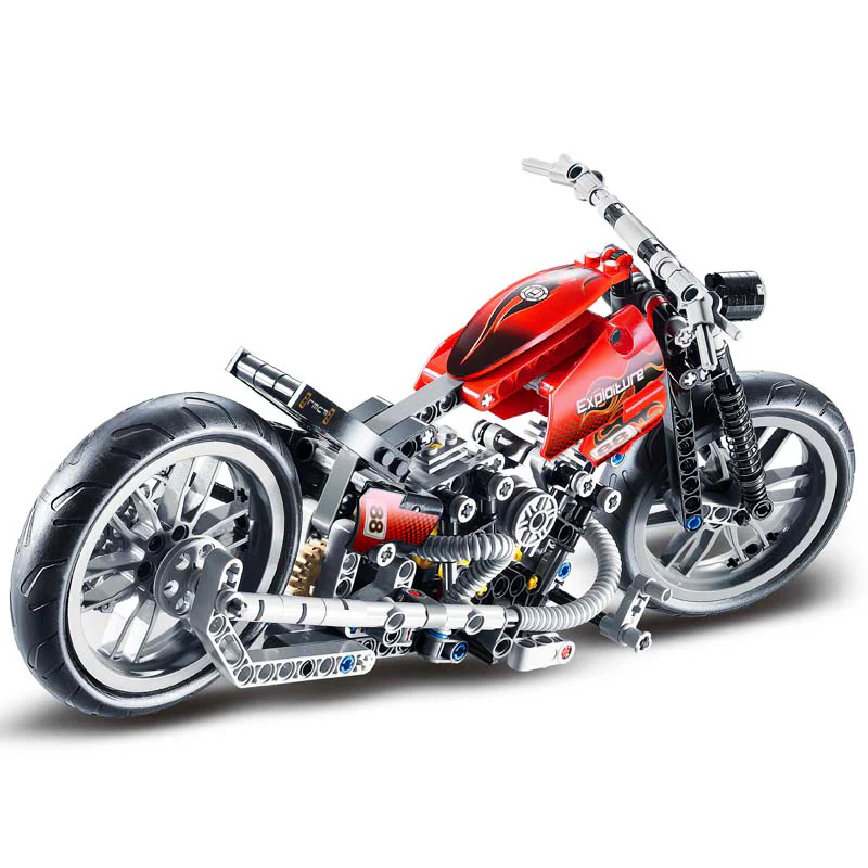 DECOOL 3354 Halley Motorcycle - YWOBB