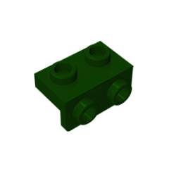 GOBRICKS GDS-640 Bracket 1 x 2 - 1 x 2 - YWOBB