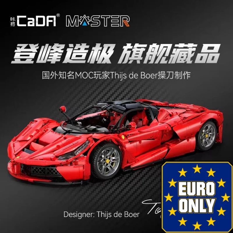 CADA C61505 1:8 Ferrari Laferrari OVP EU Warehouse Version - YWOBB