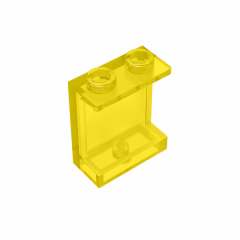 GOBRICKS GDS-785 Panel 1 x 2 x 2 with Side Supports - Hollow Studs - YWOBB