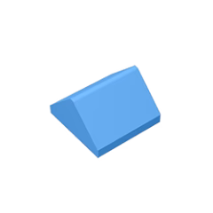 GOBRICKS GDS-836 Slope 45 2 x 2 Double - YWOBB