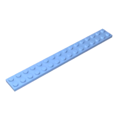 GOBRICKS GDS-517 Plate 2 x 16 - YWOBB