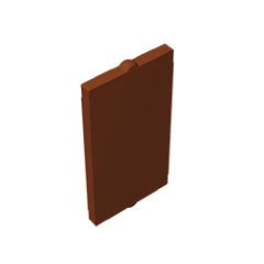 GOBRICKS GDS-879 Glass for Window 1 x 2 x 3 Flat Front - YWOBB